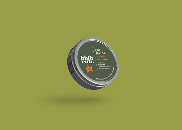 Bálsamo labial CBD: Naranja